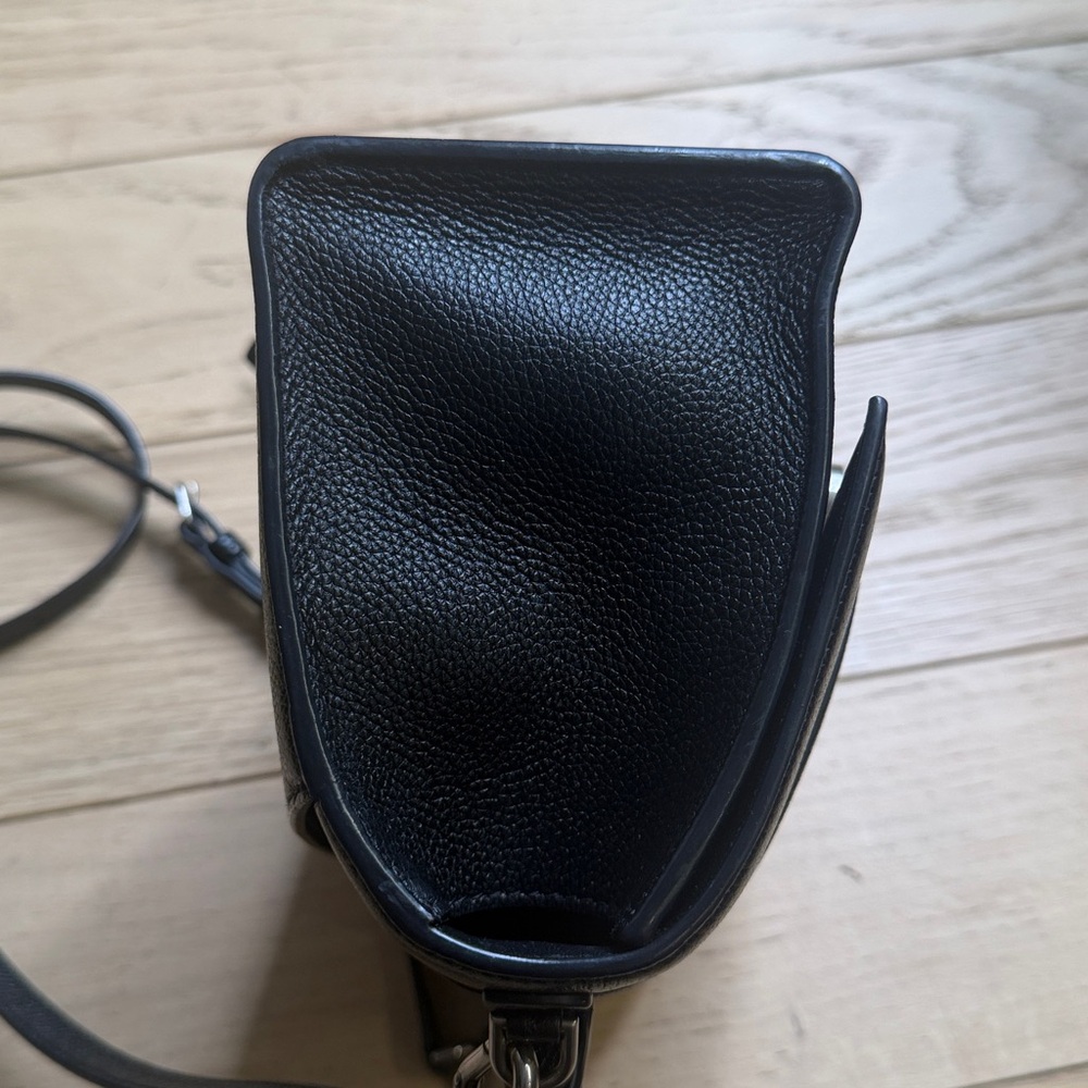 💟Balenciaga Black Hourglass Small Top Handle Kasky - Picture 5 of 10